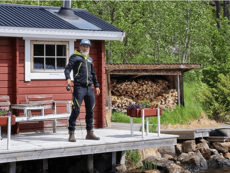 Fishing in the Jämtland region