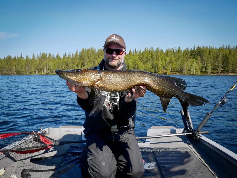 Fishing camp in Dalarna